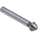 RS PRO HSS Drill Bit 12.4 mm Head Diameter, 3 Flutes, 90° Countersink Angle, 56mm Length, Model 673-8708