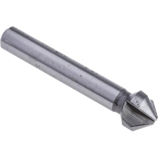 RS PRO HSS Drill Bit 12.4 mm Head Diameter, 3 Flutes, 90° Countersink Angle, 56mm Length, Model 673-8708