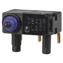 Omron Ultra Subminiature Sealed Pin Plunger Micro Switch, Left Angle PCB Terminal, 2A, SPDT, IP67 D2HW-BL201DL
