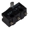 Omron Ultra Subminiature Simulated Roller Lever Micro Switch, Solder Terminal, 3A, 125V AC, 30V DC, SPDT, IP40 D2F-L3-D