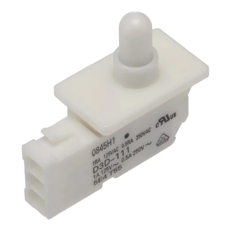 Omron Door Micro Switch Plunger SPDT 500 mA IP40, -30°C to 60°C 