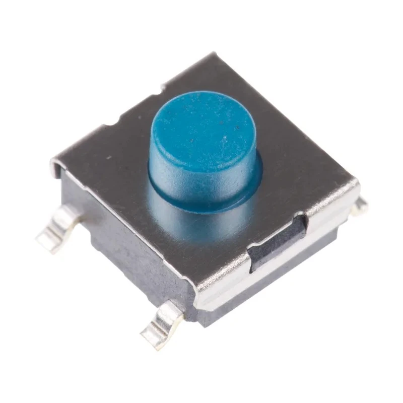 Omron Tactile Switch 1.7 mm Actuator Length SPST 50mA 24V dc Through Hole B3FS-1015