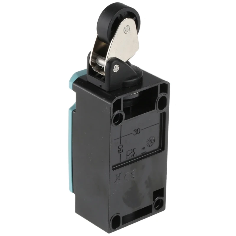 Siemens 3SE5 Series Roller Lever Limit Switch, 1 NO/1 NC, IP66 IP67, Metal Housing, 400V AC, 10A 3SE5112-0CE01