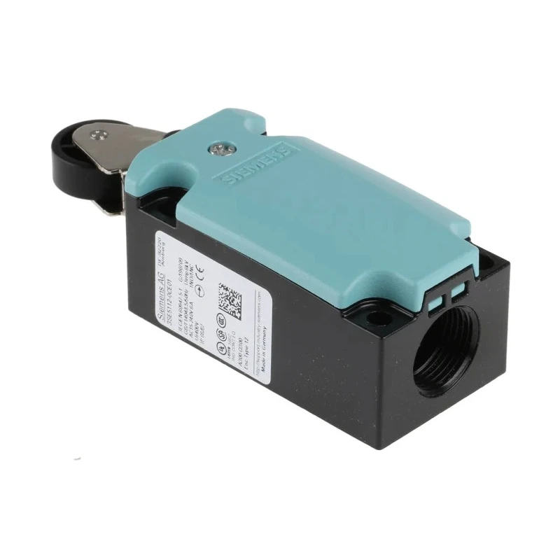 Siemens 3SE5 Series Roller Lever Limit Switch, 1 NO/1 NC, IP66 IP67, Metal Housing, 400V AC, 10A 3SE5112-0CE01