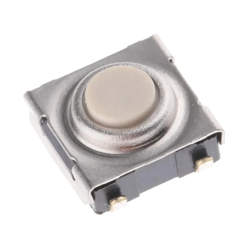 Omron Tactile Switch Plunger 0.5 mm SPST 50mA 250V AC 24V DC Through Hole B3FS-1002