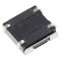 Omron Tactile Switch Plunger 0.5 mm SPST 50mA 250V AC 24V DC Through Hole B3FS-1002