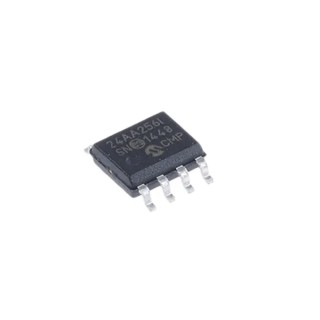 Microchip 256 kB Serial I2C EEPROM, 900 ns Max Random Access Time, 8-Pin SOIC Package 24AA256-I/SN