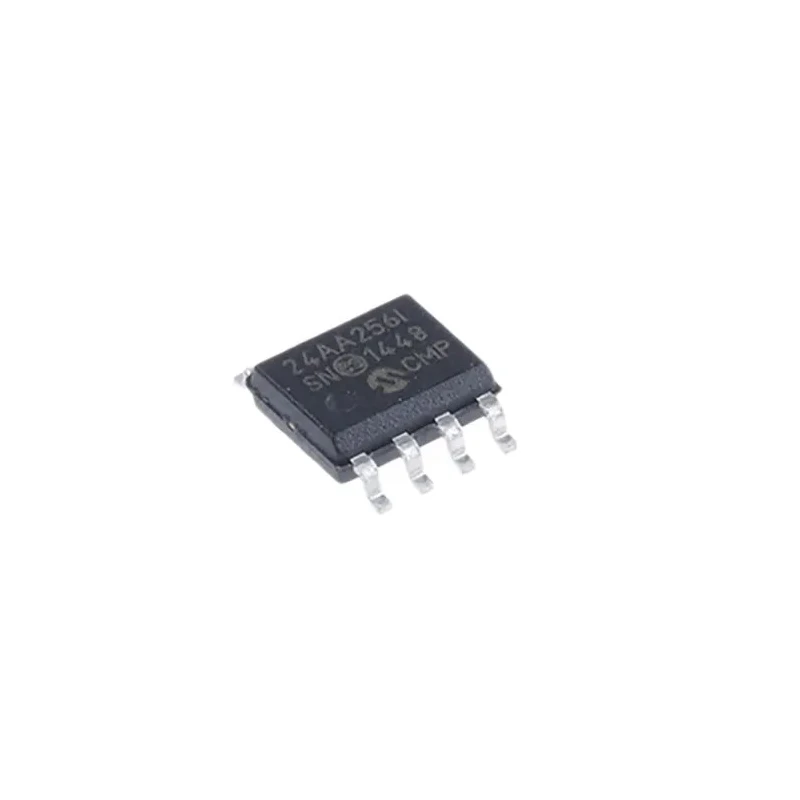 Microchip 256 kB Serial I2C EEPROM, 900 ns Max Random Access Time, 8-Pin SOIC Package 24AA256-I/SN