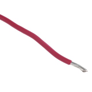 Alpha Wire Ecogen Ecowire Series Red 1.3 mm² 16 AWG Hook Up Wire, 26/0.25 mm Strands, 30 m, Modified 6716 RD005