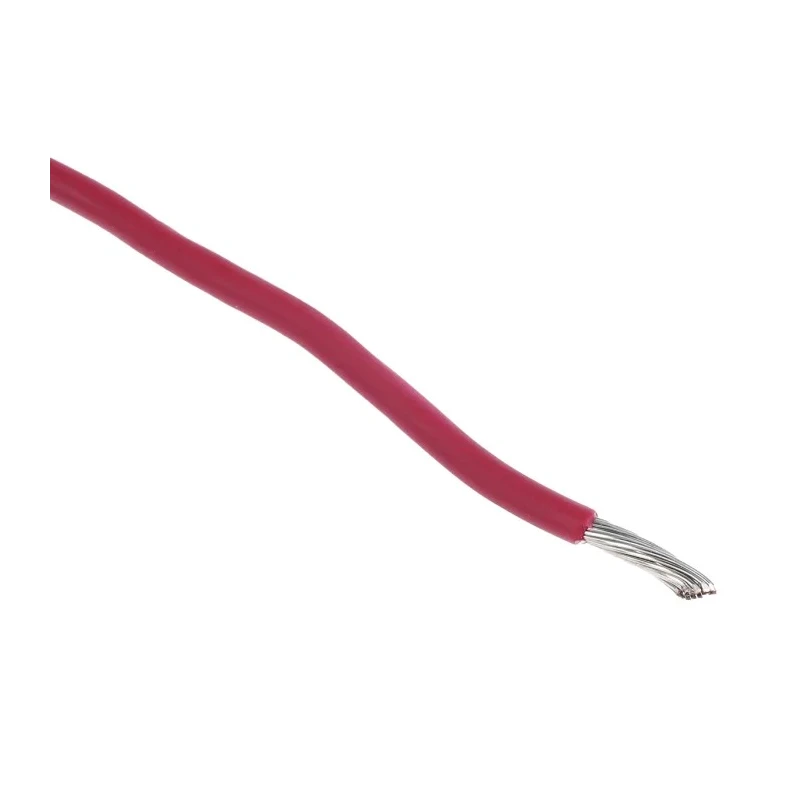 Alpha Wire Ecogen Ecowire Series Red 1.3 mm² 16 AWG Hook Up Wire, 26/0.25 mm Strands, 30 m, Modified 6716 RD005