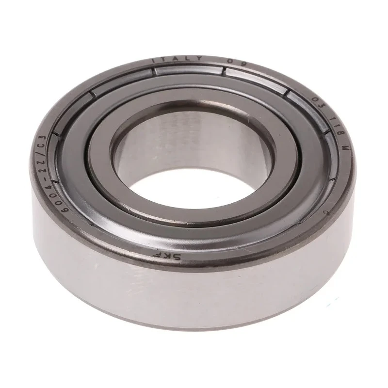 SKF Single Row Deep Groove Ball Bearing 20 mm ID, 42 mm OD, 12 mm Width, Shielded 6004-2Z/C3