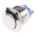 EOZ R Series Push Button Switch Momentary Panel Mount 19.2 mm Cutout SPST IP65 36 V dc R19FRNSTAG