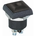 APEM IR Series Push Button Switch Momentary Panel Mount 14.8 mm Cutout SPST IP67 48V DC 250V AC IRC3V222