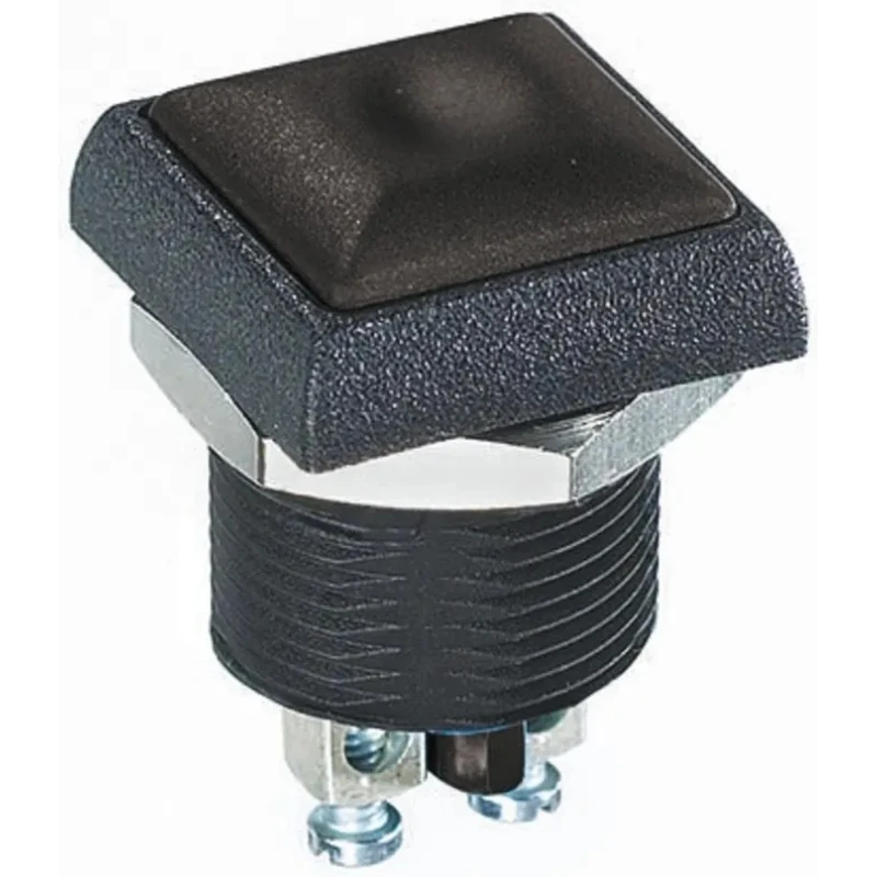 APEM IR Series Push Button Switch Momentary Panel Mount 14.8 mm Cutout SPST IP67 48V DC 250V AC IRC3V222