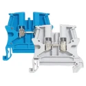 Legrand 371 Series 1-Level Blue DIN Rail Terminal Block Screw Termination 800V 36A 4mm² 0 371 01
