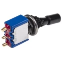 APEM Toggle Switch Panel Mount On-On SPDT Solder Lug Terminal 24V dc 250V ac 5636ADGKB-2V