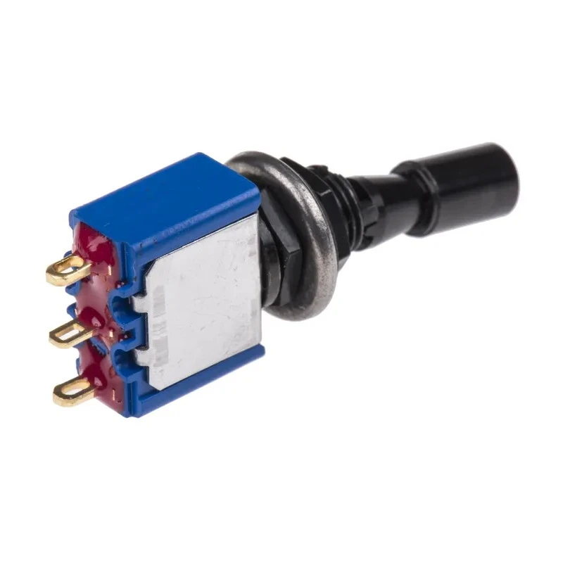APEM Toggle Switch Panel Mount On-On SPDT Solder Lug Terminal 24V dc 250V ac 5636ADGKB-2V