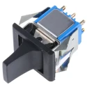 APEM DPDT On-Off-On (On)-Off-(On) Rocker Switch Panel 7000 Series 12.5 x 15 mm Cutout 6A 30V DC 7647AD+U1202+U702