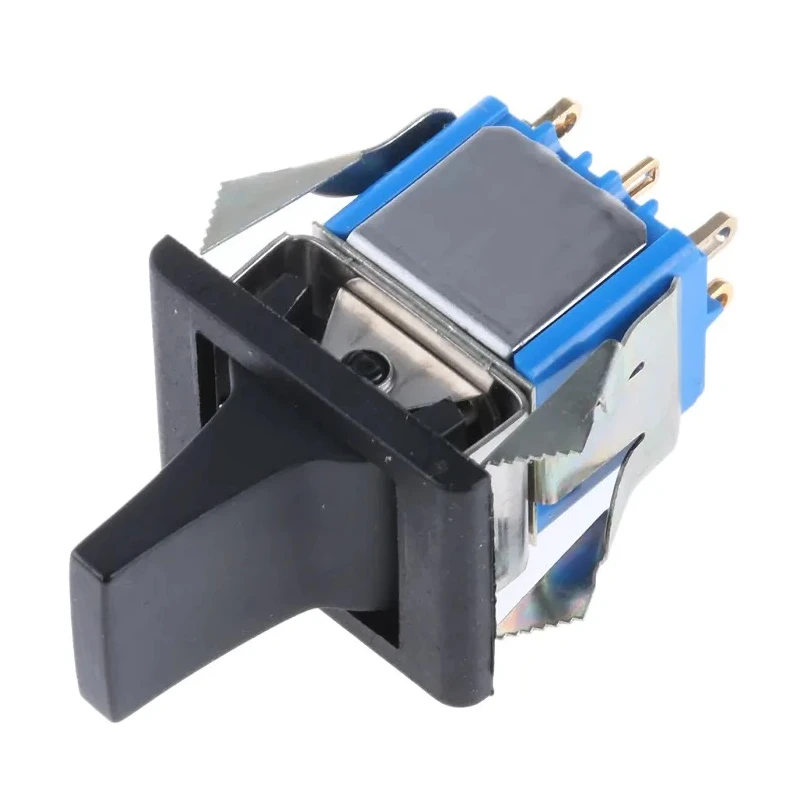 APEM DPDT On-Off-On (On)-Off-(On) Rocker Switch Panel 7000 Series 12.5 x 15 mm Cutout 6A 30V DC 7647AD+U1202+U702