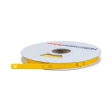 HellermannTyton Polyolefin Yellow Print Cable Labels, 65 mm Width, 190 Labels Per Pack 556-20064 TIPTAG11X65YE-PO-YE