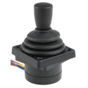 APEM 3000 2-Axis Contactless Joystick Conical Hall Effect IP65 5 V dc 40mA 3140SE6240