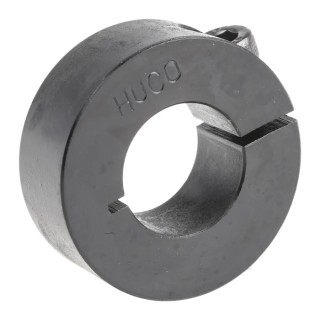 Huco Steel Shaft Collar One Piece Clamp Screw Outside Diameter 40 mm Width 15 mm Model 046101020