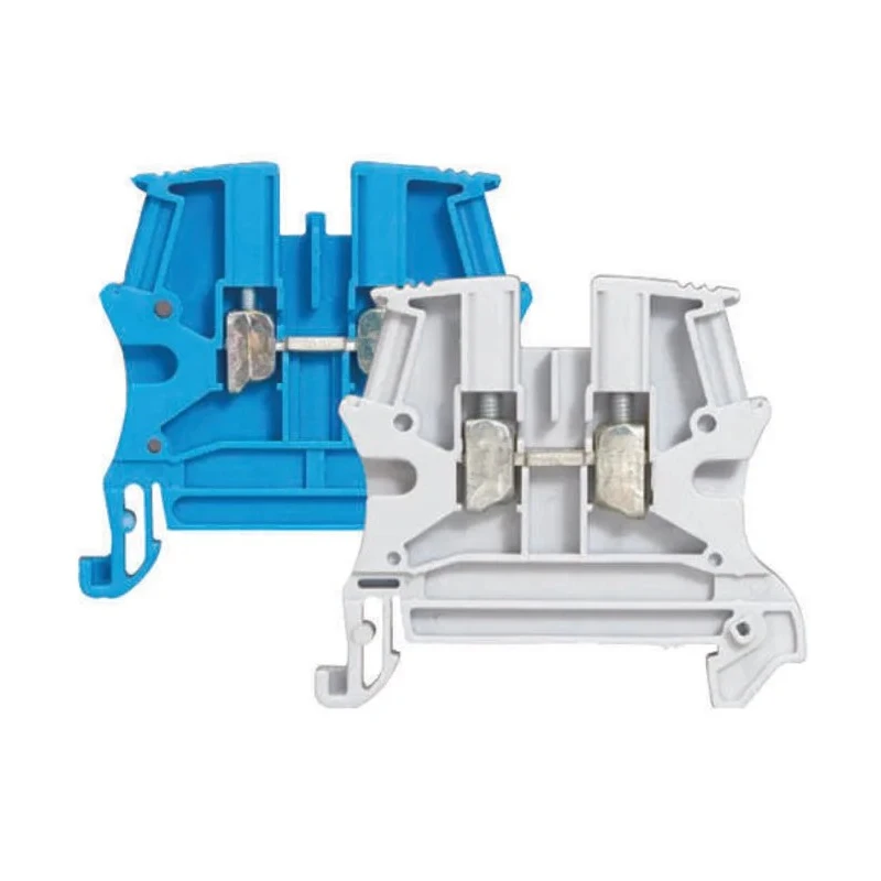 Legrand 371 Series DIN Rail Terminal Block Blue, 10mm² Cable CSA, 1-Level Screw Terminal, 63A Current, 800V Voltage 0 371 03