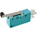 Panasonic Roller Lever Micro Switch, Tab Terminal, 5A, 250 V AC, 24 V DC, SPCO Contact Configuration, IP50, Model ABV121651