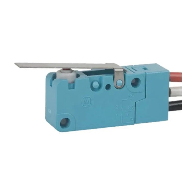 Panasonic Hinge Lever Miniature Micro Switch, Pre-Wired Terminal, 5A, 250 V AC, 24 V DC, SPCO Contact, IP67 ABV161250