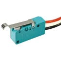 Panasonic Simulated Roller Lever Micro Switch, Pre-Wired Terminal, 5A Current, 250 V AC, 24 V DC, SPST, IP67 ABV162450