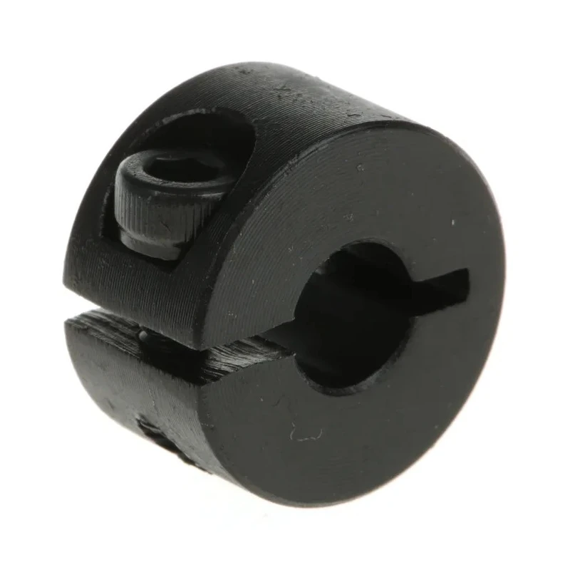 Huco Shaft Collar One Piece Clamp Screw Steel, Bore Diameter 6mm, Outside Diameter 16mm, Width 9mm, Thread M3 x 8 046101006