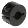Huco Shaft Collar One Piece Clamp Screw Steel, Bore Diameter 6mm, Outside Diameter 16mm, Width 9mm, Thread M3 x 8 046101006