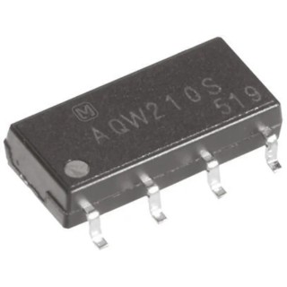 Panasonic GU SOP 2 Form A Series Solid State Relay 80mA Load 400V Load PCB Mount AQW214S