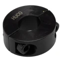 Huco Shaft Collar Two Piece Clamp Screw Steel, Bore Diameter 12mm, Outside Diameter 28mm, Width 11mm, Black Oxide 046201012