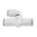 SMC Quick Exhaust Valve, Brass, Threaded M4 Connection, 0.1 to 1 MPa, -5 to 60°C Operating Temperature AQ240F-06-06