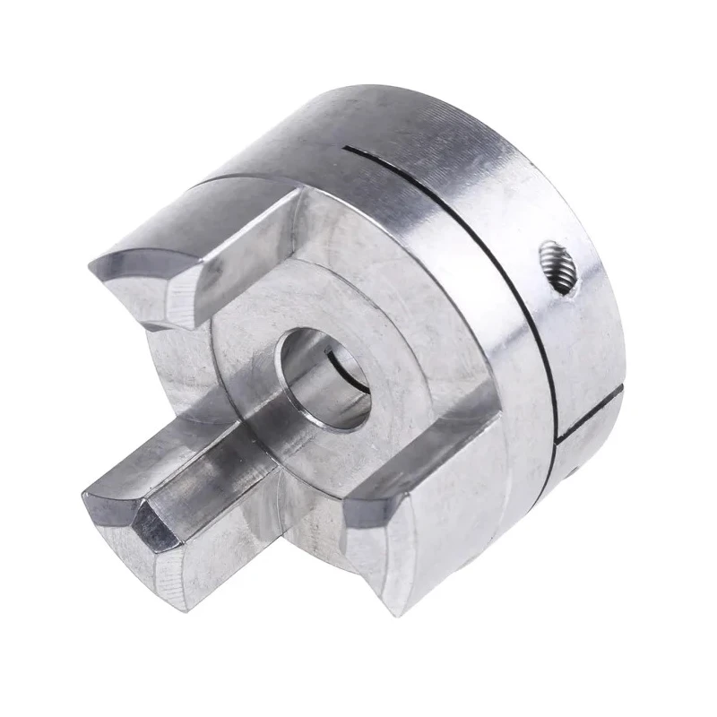 Ruland Aluminium Clamp Style Jaw Flexible Coupler 41.3 mm Outside Diameter, 10 mm Bore, 53 mm Length Finished MJC41-10-A