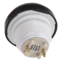 ITW Switches 48 Series Push Button Switch Panel Mount 14 mm Cutout Black SPST IP67 48-5-RB-N-BK-B