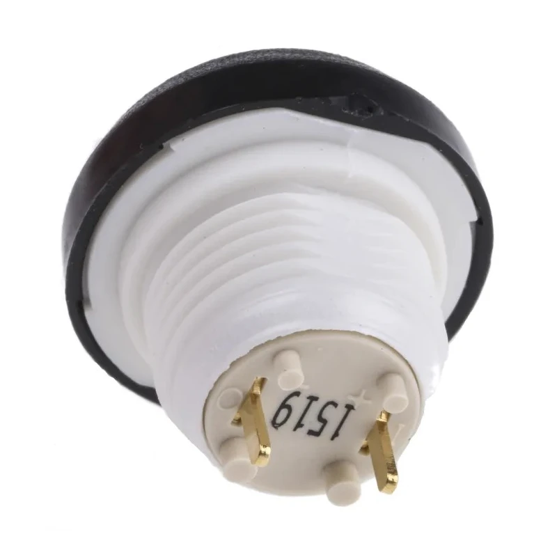 ITW Switches 48 Series Push Button Switch Panel Mount 14 mm Cutout Black SPST IP67 48-5-RB-N-BK-B