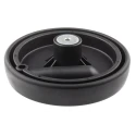RS PRO Black Thermoplastic Fold Away Revolving Handle Hand Wheel 200 mm Diameter 702-7853