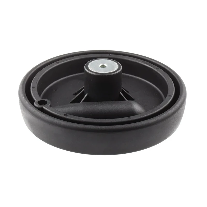 RS PRO Black Thermoplastic Fold Away Revolving Handle Hand Wheel 200 mm Diameter 702-7853