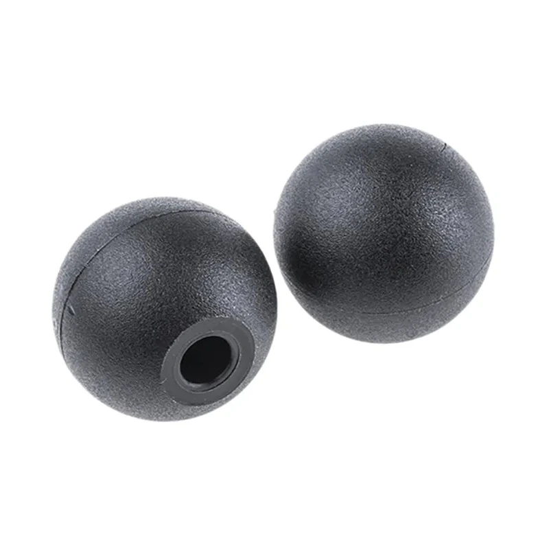 RS PRO Black Duroplast Ball Clamping Knob, Unthreaded Hole, 32 mm Diameter, 15 mm Thread Length, Hole Diameter 8 702-7813