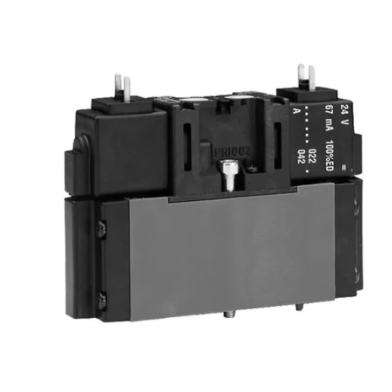 EMERSON ? AVENTICS Pneumatic Solenoid Valve Pilot CD01-PA Series 24V DC 10 bar 750 L/min 5-Port Polyamide Body 5763810220