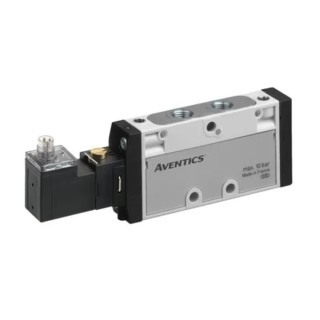 EMERSON ? AVENTICS Pneumatic Solenoid Valve 5/2 Solenoid G 1/8 Manifold Mount 24V DC TC08