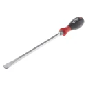 Wiha Standard Slotted Screwdriver 250 mm Blade, 371 mm Overall, Insulated Bi-Material Handle, Chrome Vanadium Steel 03232