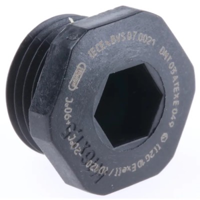 Schmersal ATEX-Certified Safety Interlock Screw Plug with NBR O-ring, 8.5mm Thread Length, EX VS M16 x 1.5