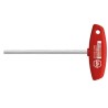 Wiha T Metric Hex Key with Hex Size 12 mm, Long Arm, Chrome Vanadium Steel, Nickel Plated, 238mm Length 00937
