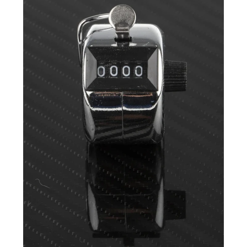 RS PRO 4 Digit Mechanical Counter Manual Reset 4mm Digit Height 710-5212