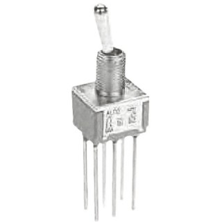 TE Connectivity Toggle Switch PCB Mount On-On DPDT Through Hole Terminal 28 V dc 125 V ac 2-1825138-6