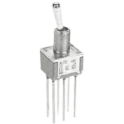 TE Connectivity Toggle Switch PCB Mount On-On DPDT Through Hole Terminal 28 V dc 125 V ac 2-1825138-6