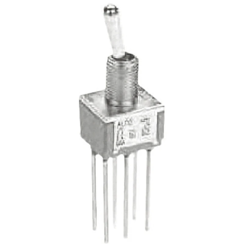 TE Connectivity Toggle Switch PCB Mount On-On DPDT Through Hole Terminal 28 V dc 125 V ac 2-1825138-6